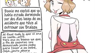 The Beautiful Serena Fucking Ash - Pokemon Hentai Manga