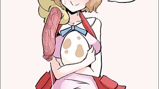 The Beautiful Serena Fucking Ash - Pokemon Hentai Manga