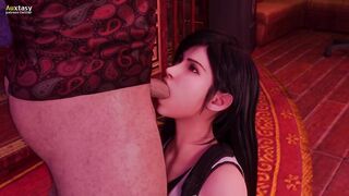 Tifa blowjob - Final Fantasy 7 Remake (Auxtasy)