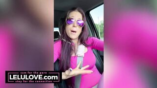 Big boobs babe shares behind porn scenes peek of candid real life storm prep, talk show hosting, bath time & more - Lelu Love