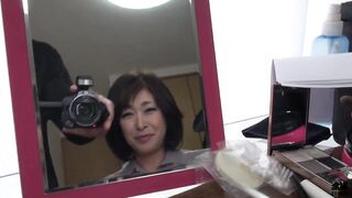 Frumpy and borderline BBW Japanese wife who secretly decides to film a JAV movie where we transform her into a curvy beauty