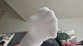 Feet in White Socks Adoration