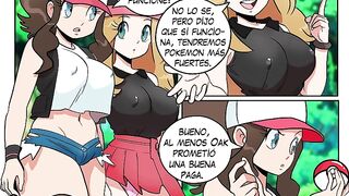 Serena y Liza follan con pokemones