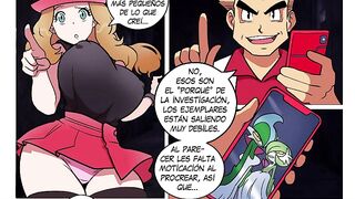 Serena y Liza follan con pokemones