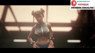 Chun Li Hard Anal Riding After Fight - Hottest Street Fighter Anal Hentai 4k 60fps