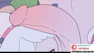 Purah With Girlfriend Find Big Dick And Getting Cum On Face | Amazing Hentai Story