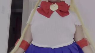 BBW Sailor Moon Strip Tease Twerk