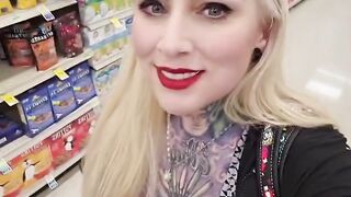 Naughty Upskirt POV at the Grocery Store!