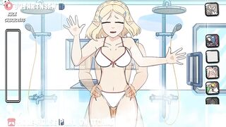 Zelda Fucked In The Shower Against The Glass - Hole House