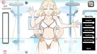 Zelda Fucked In The Shower Against The Glass - Hole House