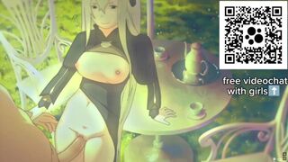 She wants a huge cock in her, great sex with the hottie - Echidna Re:Zero Hentai Uncensored