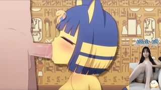 the one. the ONLY! the ultra Famous TikTok Ankha Trend dance hentai video NEW VERSION