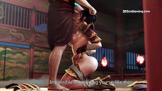 Perv Queen Fucked By Massive Cock Butler - 3D Gameplay