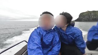 【個人撮影】北海道 バスローブ姿の可愛い彼女の喉奥で優しく包み込むフェラチオが気持ちいい彼氏目線の主観映像／Japanese amateur hentai