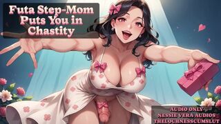 Futa Step-Mom Puts You in Chastity | Erotic Audio