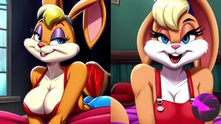 Lola Furry Bunny HENTAI GOONING